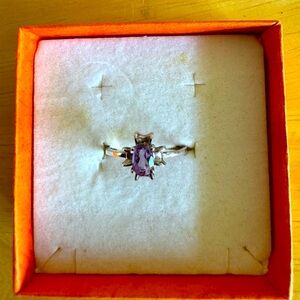 Sterling Silver Amethyst Ring